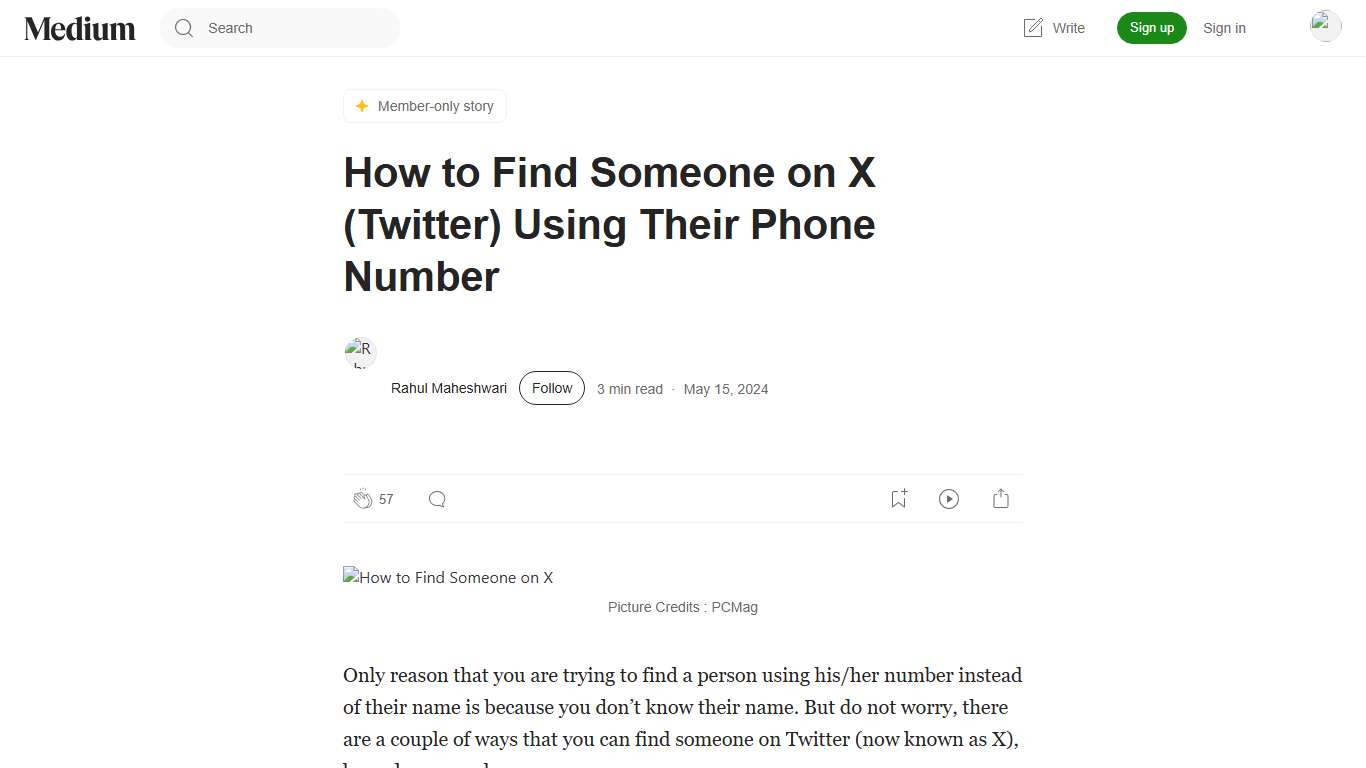How to Find Someone on X (Twitter) Using Their Phone Number | by Rahul Maheshwari | Medium